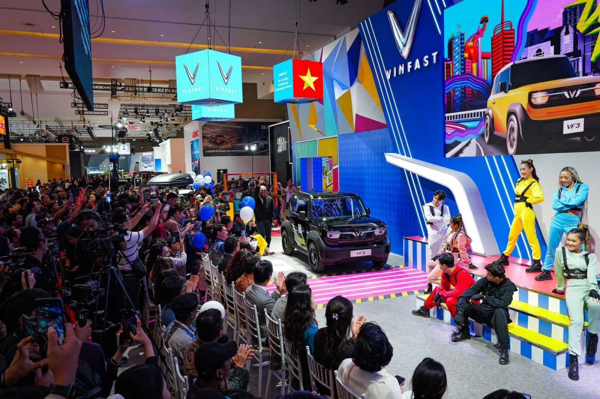 công bố mở bán mini-suv vf 3 và chính sách miễn phí sạc cho ô tô điện tại indonesia hình ảnh 2 cong bo mo ban mini-suv vf 3 va chinh sach mien phi sac cho o to dien tai indonesia hinh anh 2