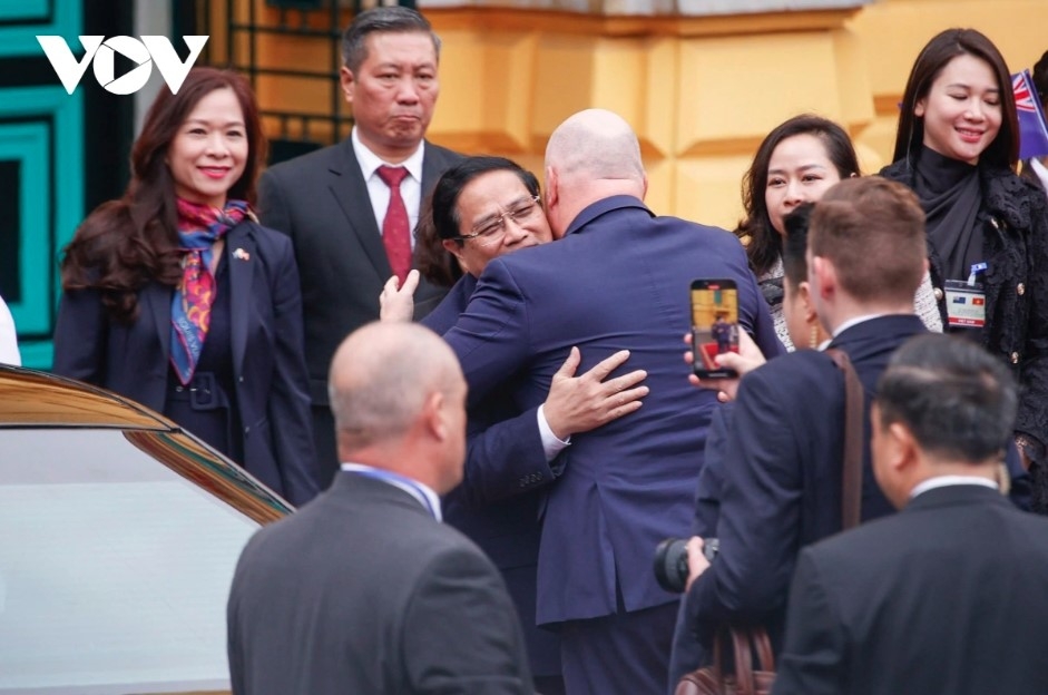 welcome ceremony for new zealand pm picture 1