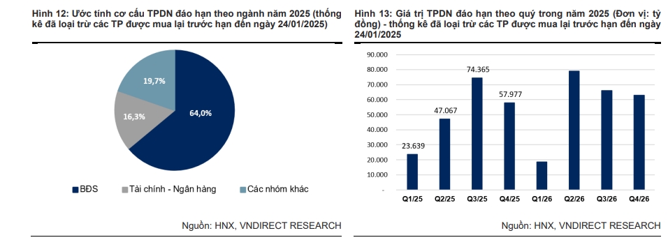 trai phieu doanh nghiep 2025 Ap luc dao han ky luc, bat dong san chiem hon nua hinh anh 2