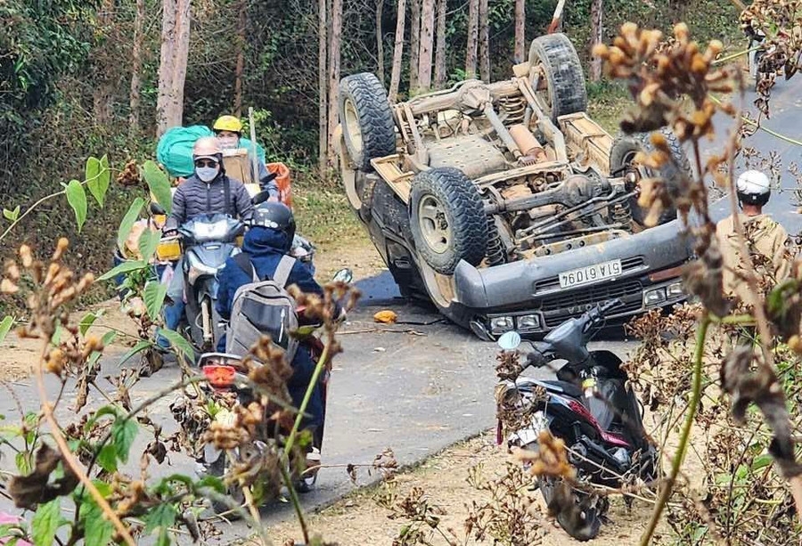 Ô tô tông người đi bộ tử vong ở Gia Lai: Tài xế có nồng độ cồn trong hơi thở