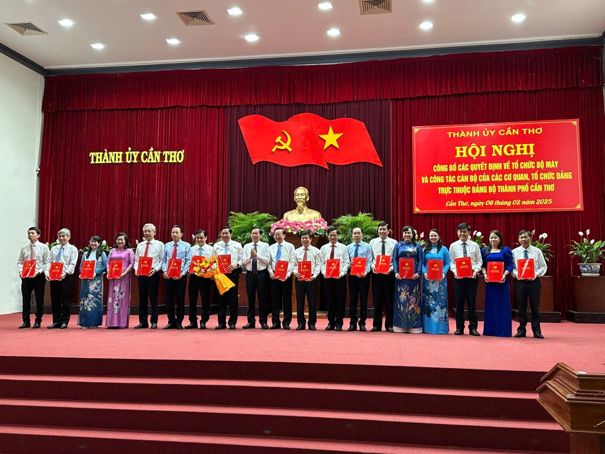Cần Thơ thành lập Ban Tuyên giáo và Dân vận Thành ủy