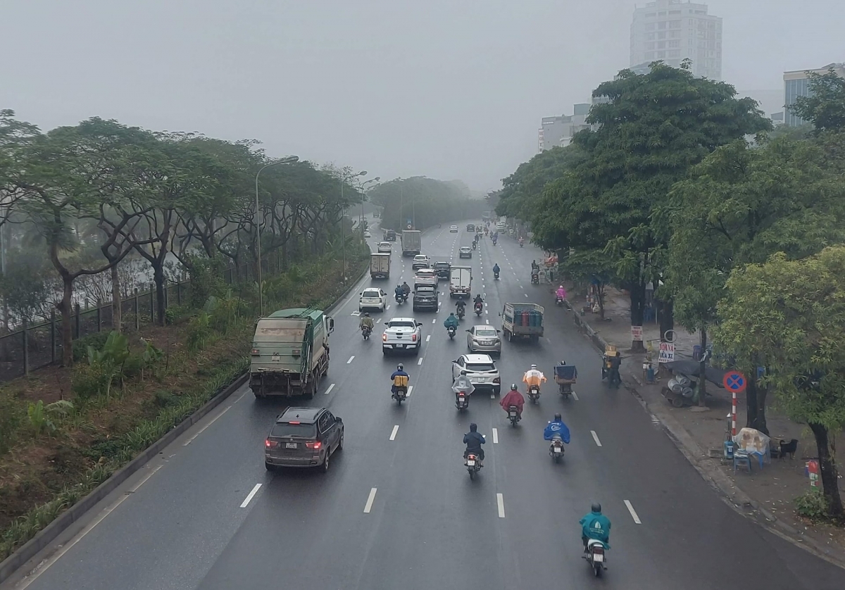 thoi tiet hom nay 19 2 bac bo va bac trung bo co mua phun rai rac, troi ret hinh anh 1