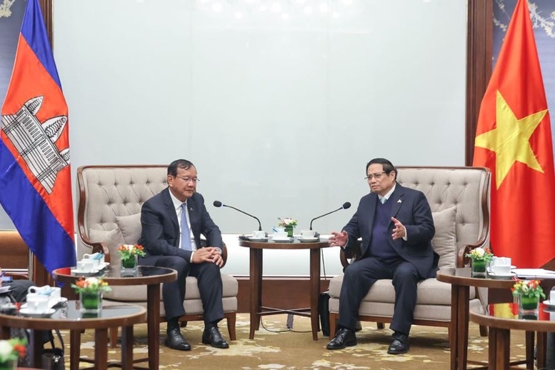 thủ tướng phạm minh chính tiếp phó thủ tướng campuchia prak sokhonn hình ảnh 2 thu tuong pham minh chinh tiep pho thu tuong campuchia prak sokhonn hinh anh 2