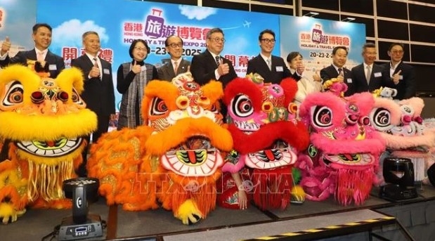 vietnamese booth draws attention at hong kong tourism expo picture 1