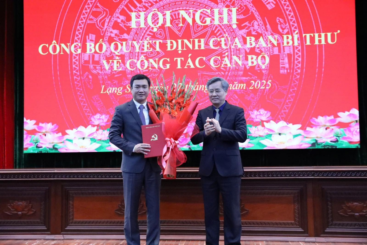 Ông Nguyễn Cảnh Toàn làm Phó Bí thư Tỉnh ủy Lạng Sơn