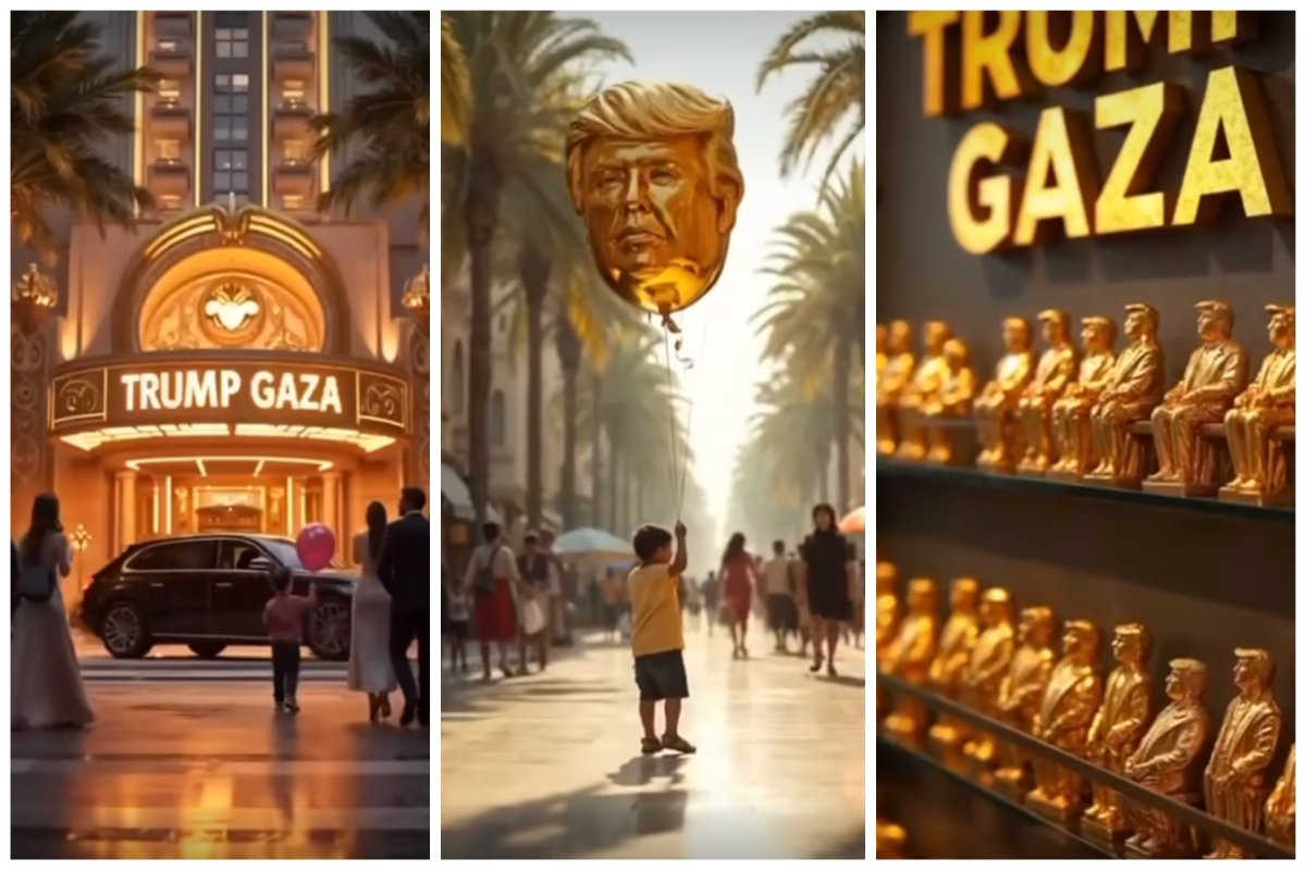 Ông Trump chia sẻ video AI về khu nghỉ dưỡng cao cấp ở Gaza