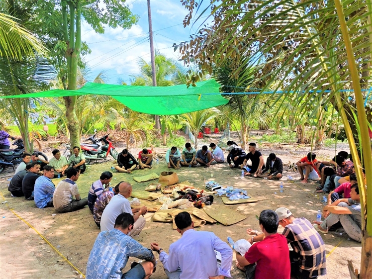 triet xoa tu diem da ga an tien qui mo lon tai hau giang hinh anh 1