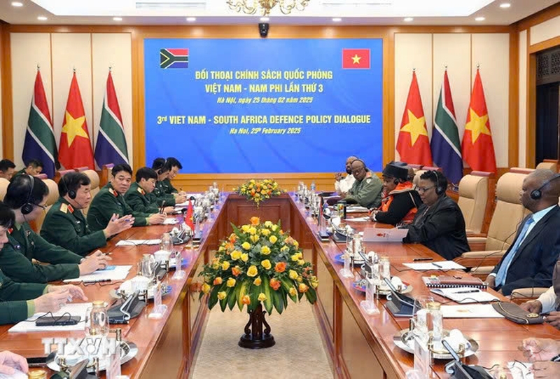 vietnam and south africa hold defence policy dialogue in hanoi picture 1 vietnam and south africa hold defence policy dialogue in hanoi picture 1
