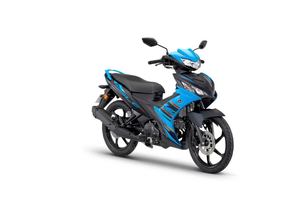 Yamaha 135LC Fi 2025 màu Aqua Blue