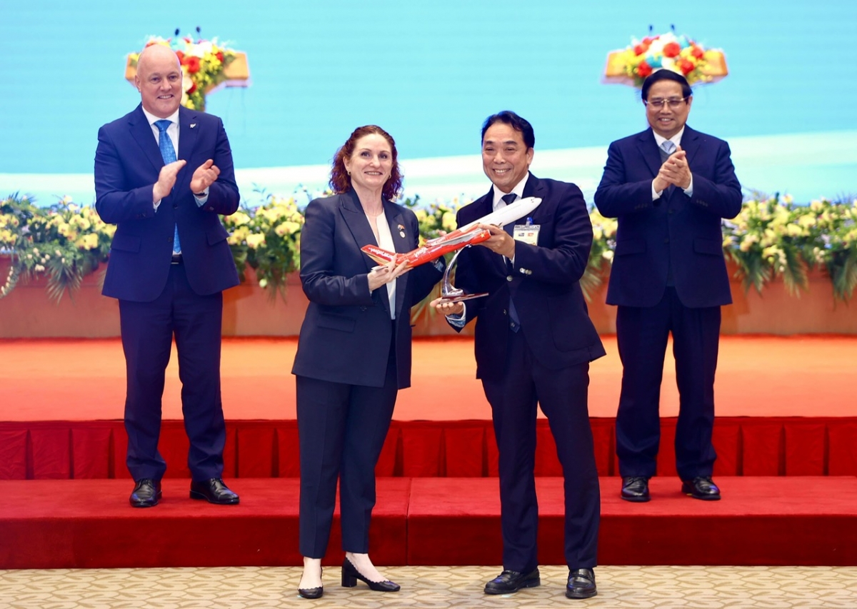 vietjet công bố đường bay đầu tiên giữa việt nam và new zealand hình ảnh 1 vietjet cong bo duong bay dau tien giua viet nam va new zealand hinh anh 1