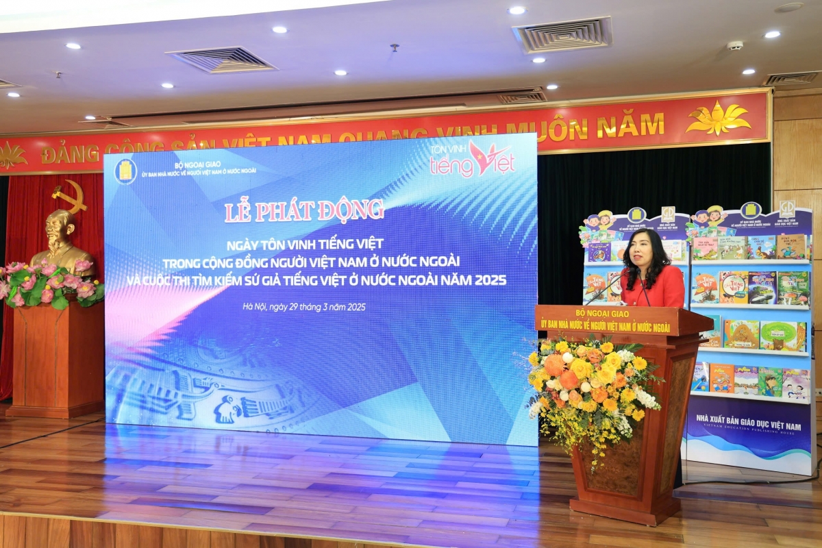 Lễ phát động Ngày Tôn vinh tiếng Việt: Giữ gìn tiếng Việt, giữ gìn hồn Việt