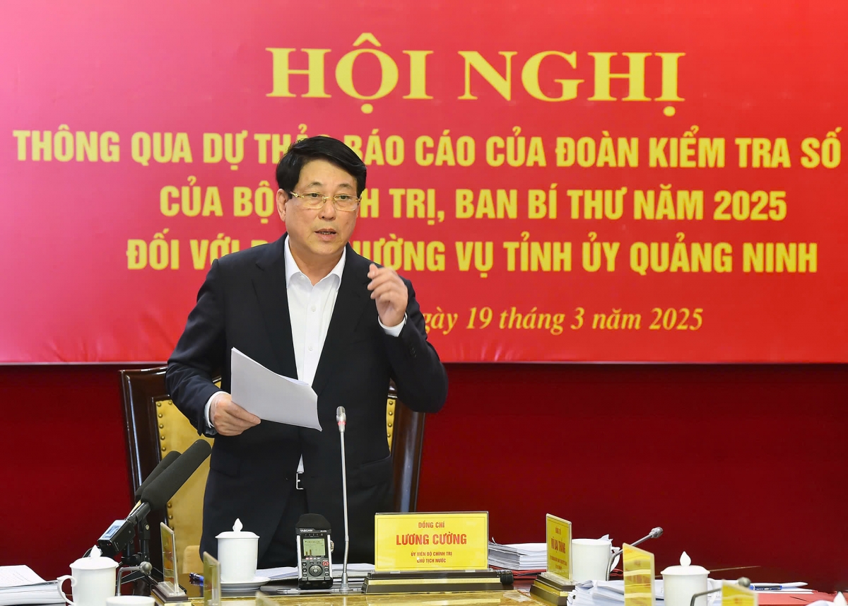 Chủ tịch nước đề nghị Quảng Ninh thực hiện tốt chủ trương sắp xếp, tinh gọn bộ máy