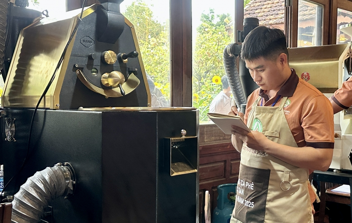 Khai mạc cuộc thi Rang Cà phê Đặc sản Việt Nam năm 2025