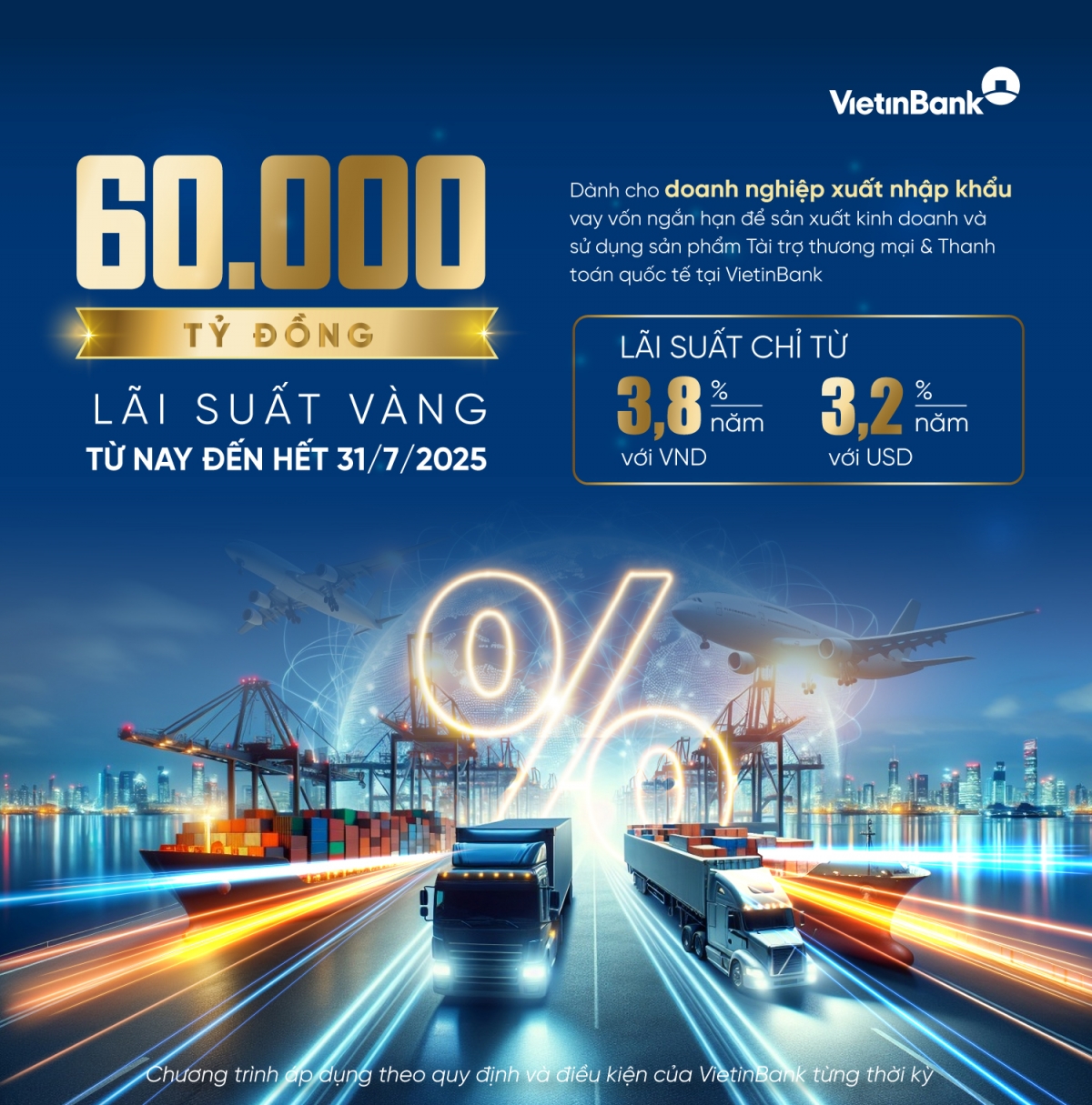 vietinbank danh 60.000 ty dong uu dai lai suat, tiep suc dn xuat nhap khau hinh anh 2