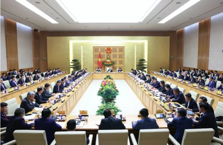 pm chinh meets with top rok businesses in hanoi picture 1