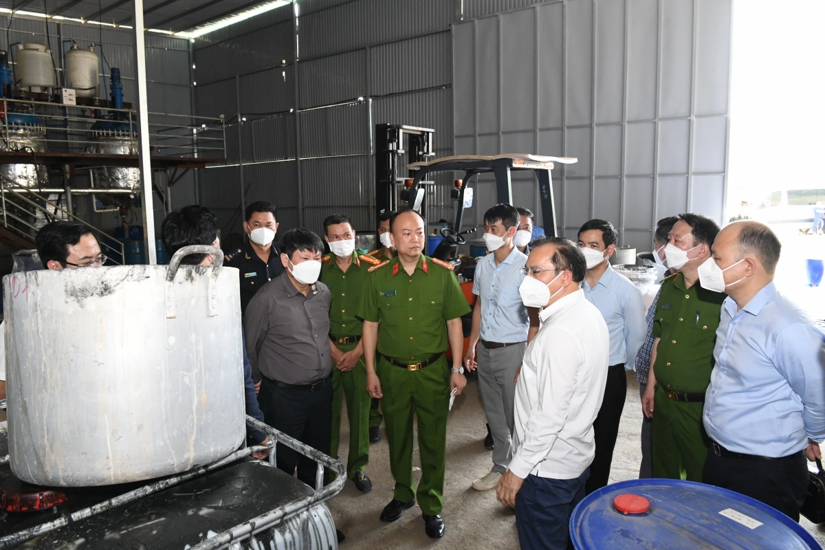 Bộ Công an thông tin về xưởng sản xuất ma túy trái phép rộng 1.000 m2 ở Khánh Hòa