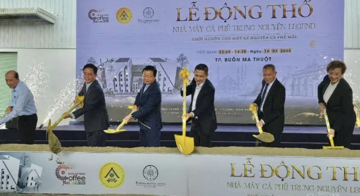 trung nguyen legend breaks ground on asia s largest energy coffee factory in dak lak picture 1