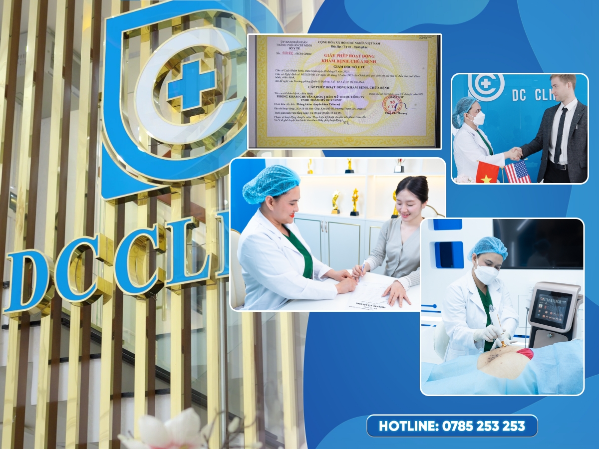 Phòng khám chuyên khoa thẩm mỹ DC Clinic - Nâng tầm nhan sắc Việt