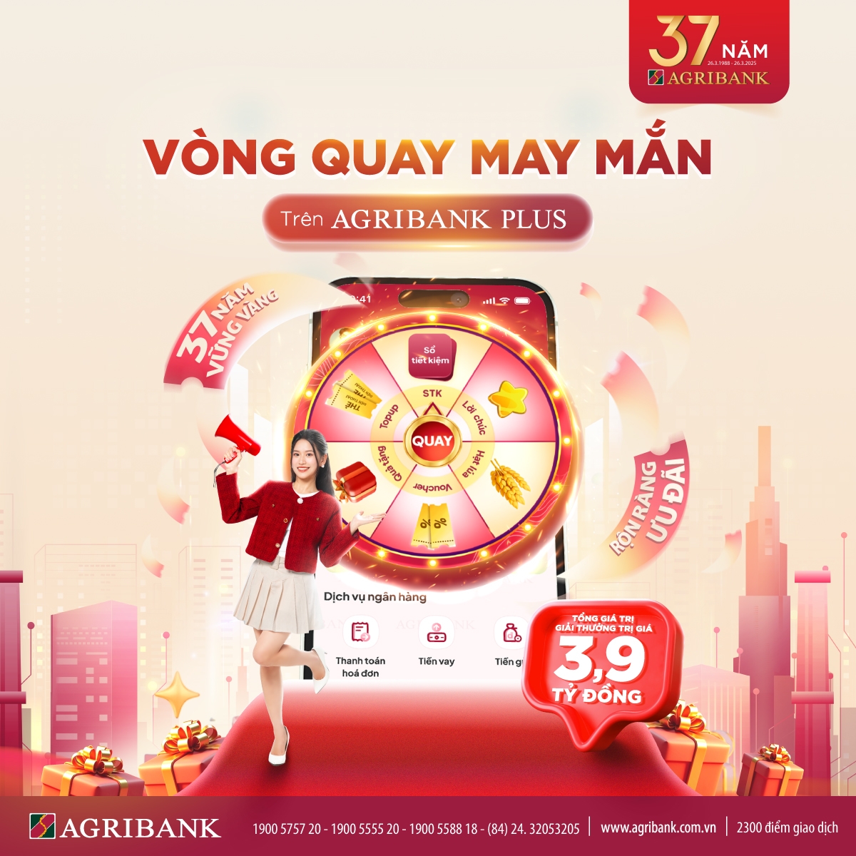 agribank tri an khach hang voi hon 13.700 phan qua hap dan nhan dip sinh nhat 37 nam hinh anh 4