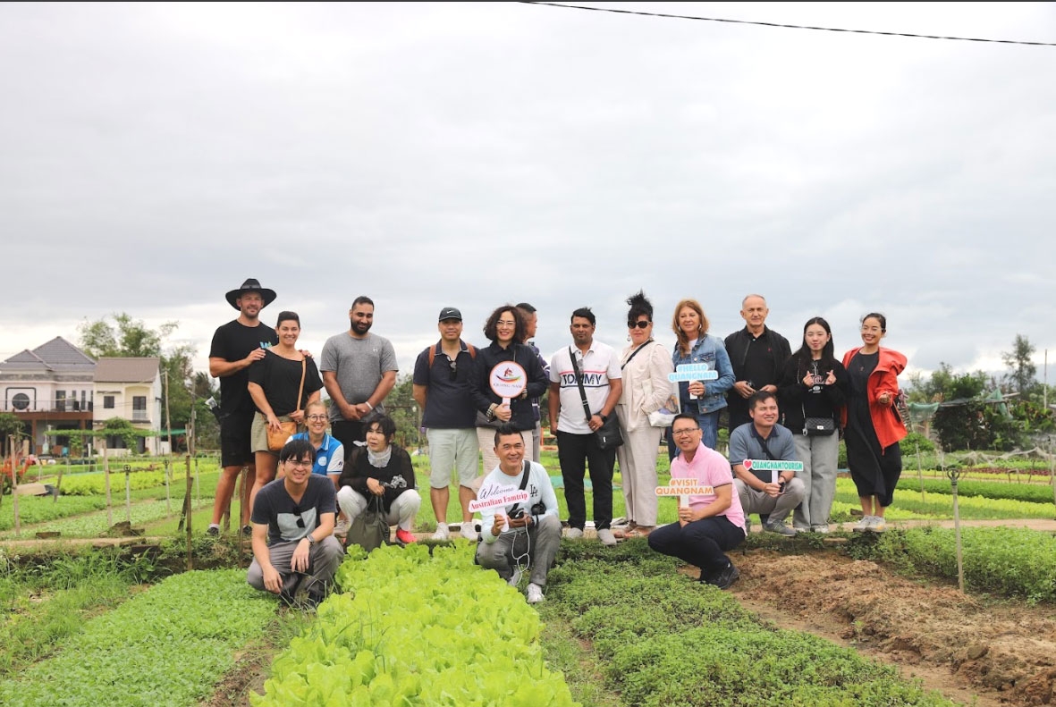 australian famtrip delegation surveys tourist attractions in quang nam picture 1