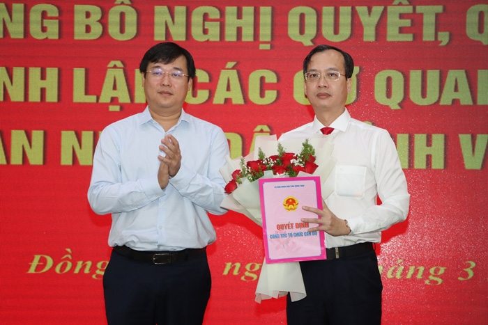 Ông Trần Trí Quang được giao quyền Chủ tịch UBND Đồng Tháp