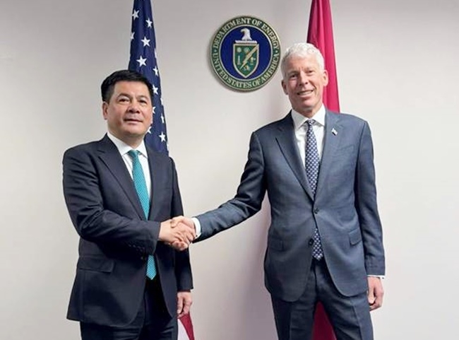 Bộ trưởng Công Thương làm việc với Bộ trưởng Năng lượng Hoa Kỳ Chris Wright