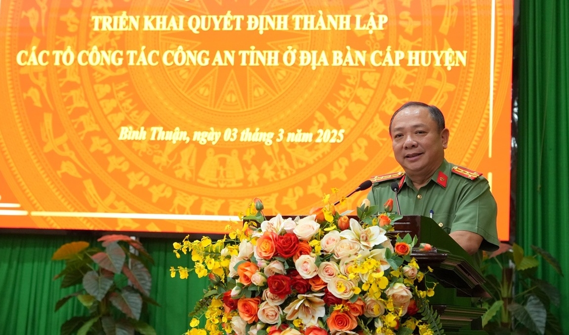 thành lập 9 tổ công tác công an tỉnh ở địa bàn cấp huyện của bình thuận hình ảnh 3 thanh lap 9 to cong tac cong an tinh o dia ban cap huyen cua binh thuan hinh anh 3