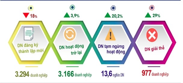 hanoi over 3,290 new businesses established in first two months picture 1