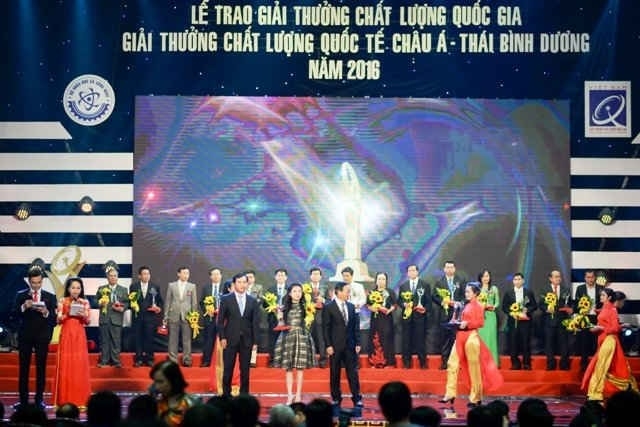 Trao Giải thưởng Chất lượng Quốc gia 2016
