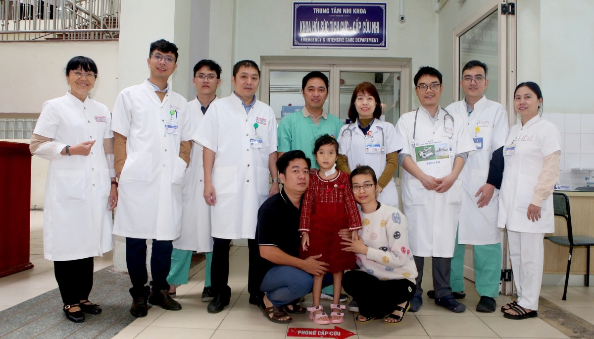 Bệnh viện Trung ương Huế cứu sống bệnh nhi viêm cơ tim cấp