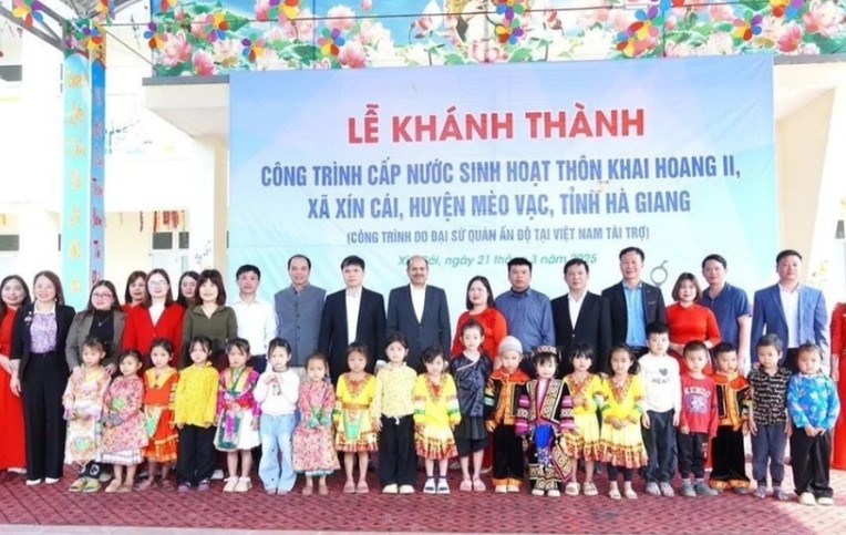 indian-funded project brings clean water to ha giang s border residents picture 1