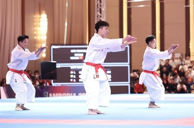 vietnamese karate artists prepare for sea games picture 1