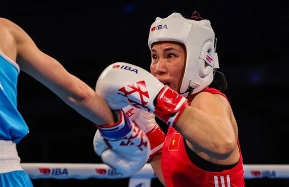 vietnamese female boxer claims bronze at world boxing championships picture 1