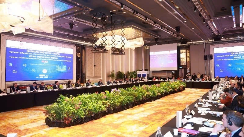 party leader urges deeper cooperation at vietnam singapore business roundtable picture 2 party leader urges deeper cooperation at vietnam singapore business roundtable picture 2