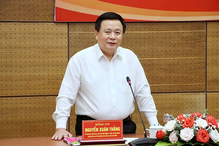 Đoàn kiểm tra của Bộ Chính trị làm việc với Ban Thường vụ Tỉnh ủy Đồng Tháp