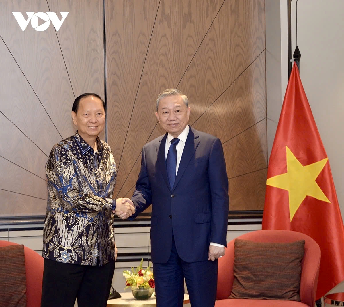 party chief to lam encourages vietnam indonesia business connectivity picture 3 party chief to lam encourages vietnam indonesia business connectivity picture 3