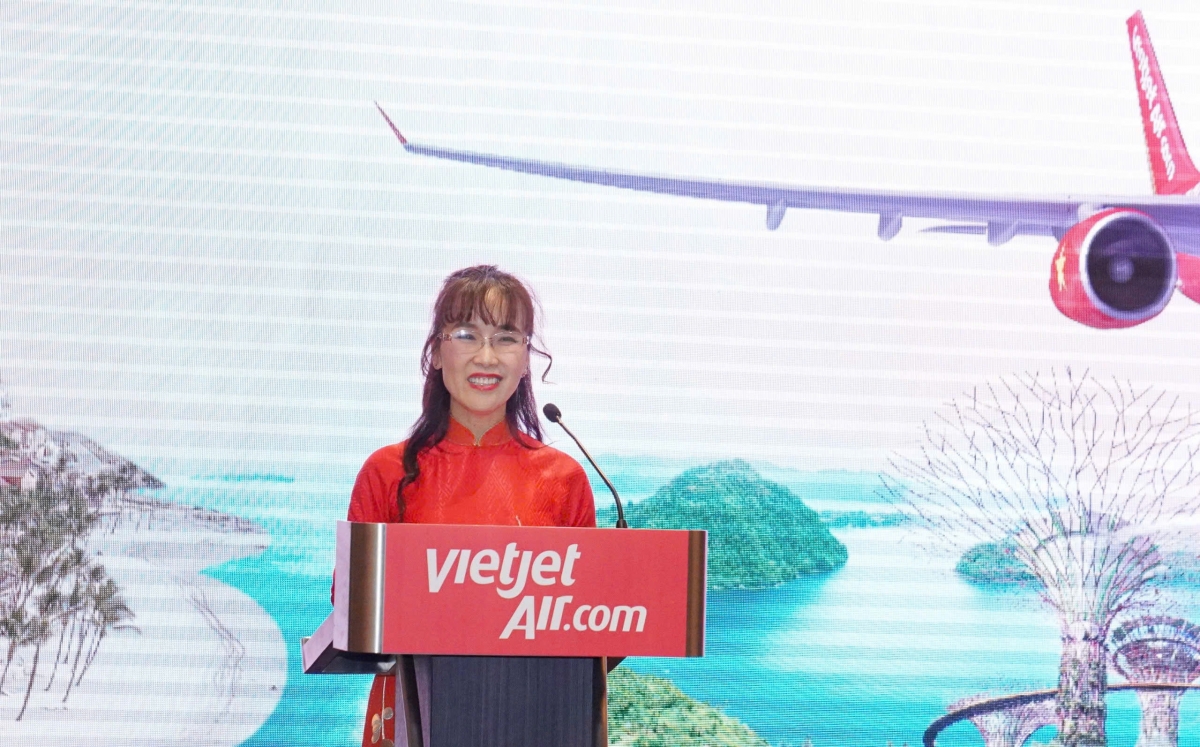 tong bi thu to lam chung kien vietjet cong bo duong bay thang singapore phu quoc hinh anh 5