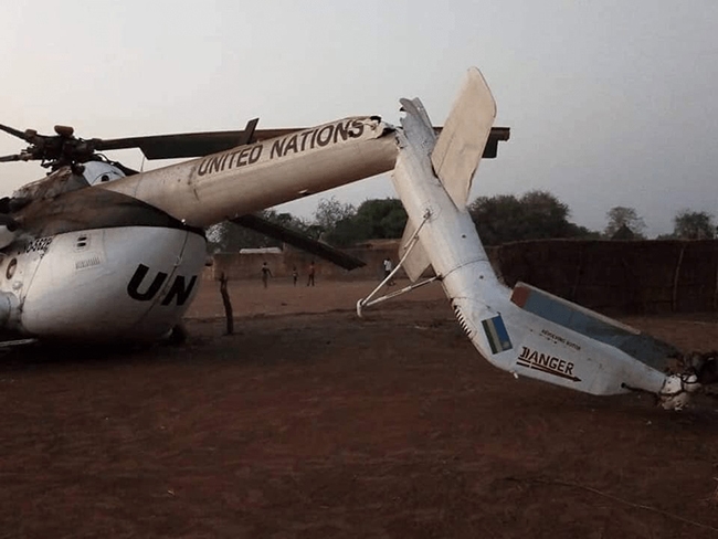 trực thăng liên hợp quốc tại nam sudan bị tấn công khiến 27 binh sĩ thiệt mạng hình ảnh 1 truc thang lien hop quoc tai nam sudan bi tan cong khien 27 binh si thiet mang hinh anh 1