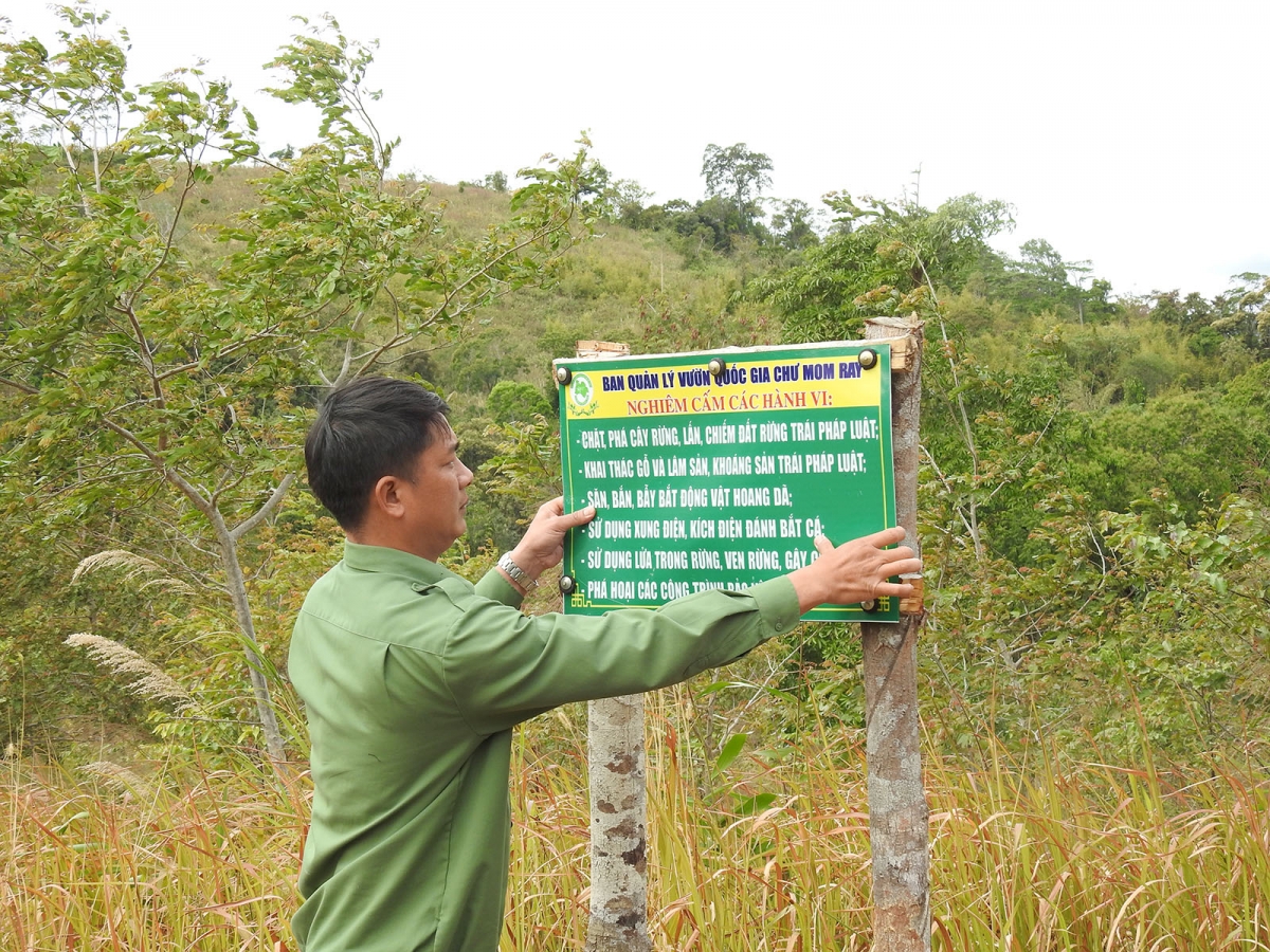Kon Tum tăng cường canh trực lửa rừng trong cao điểm mùa khô