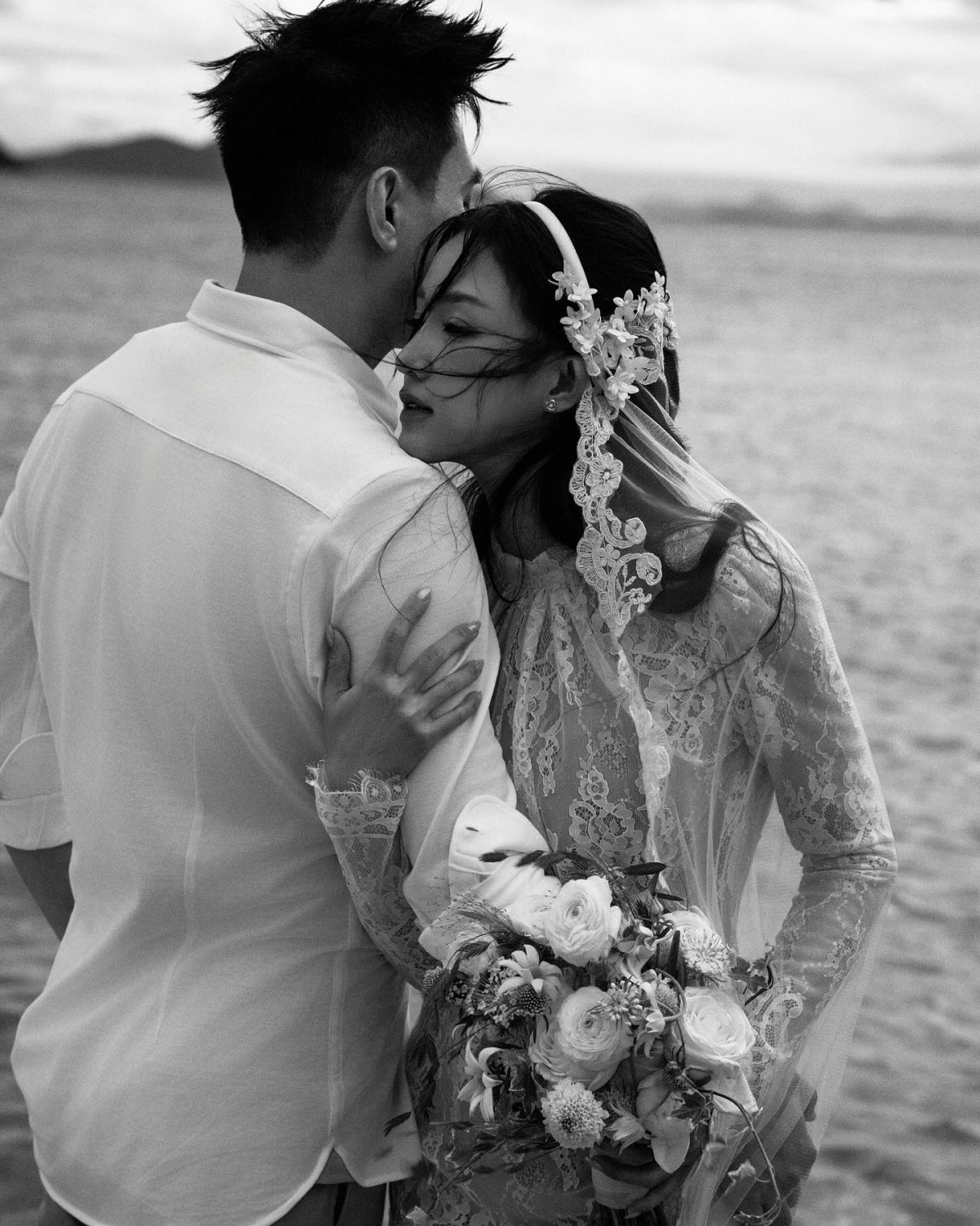 Ảnh cưới ngọt ngào của salim bên chồng doanh nhân cùng con gái hình ảnh 3 Anh cuoi ngot ngao cua salim ben chong doanh nhan cung con gai hinh anh 3