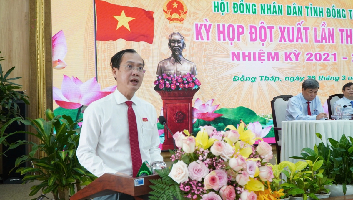 Ông Trần Trí Quang được bầu làm Chủ tịch tỉnh Đồng Tháp