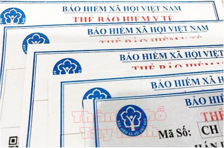 Thẻ bảo hiểm y tế giấy hết hạn sử dụng từ 31/5/2025
