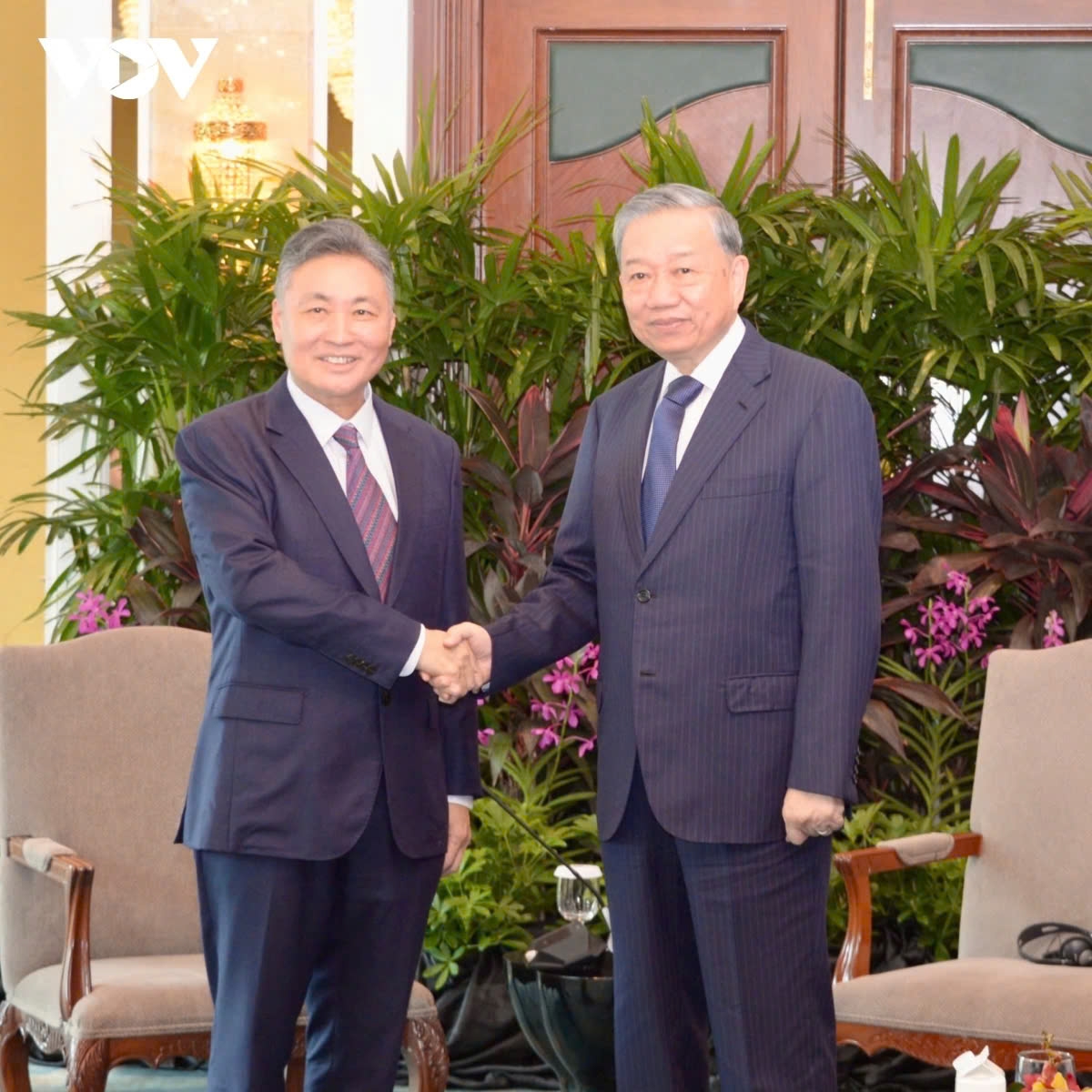 party leader to lam supports vietnam singapore increased business cooperation picture 3 party leader to lam supports vietnam singapore increased business cooperation picture 3