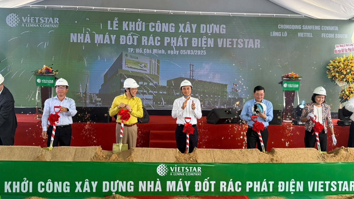 tp.hcm khởi công nhà máy xử lý rác thải, trị giá 3.500 tỷ hình ảnh 1 tp.hcm khoi cong nha may xu ly rac thai, tri gia 3.500 ty hinh anh 1