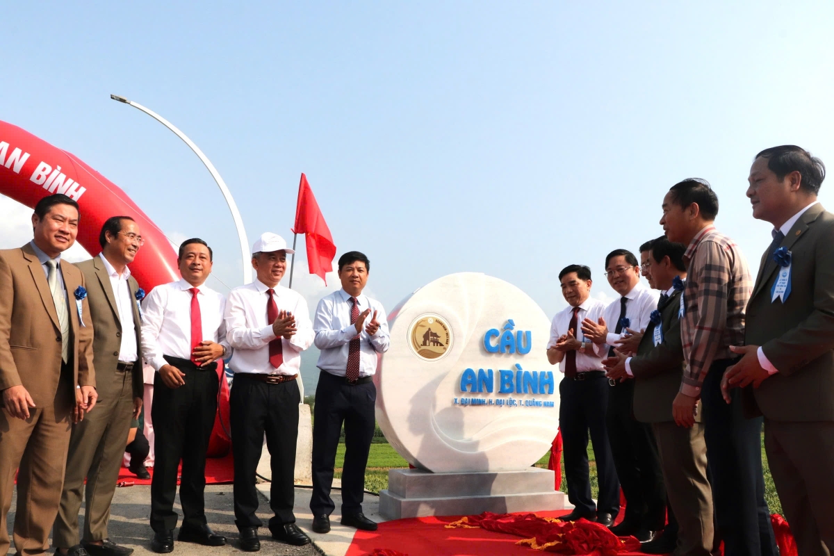 quảng nam thông xe kỹ thuật cầu an bình và cầu sông thu hình ảnh 1 quang nam thong xe ky thuat cau an binh va cau song thu hinh anh 1