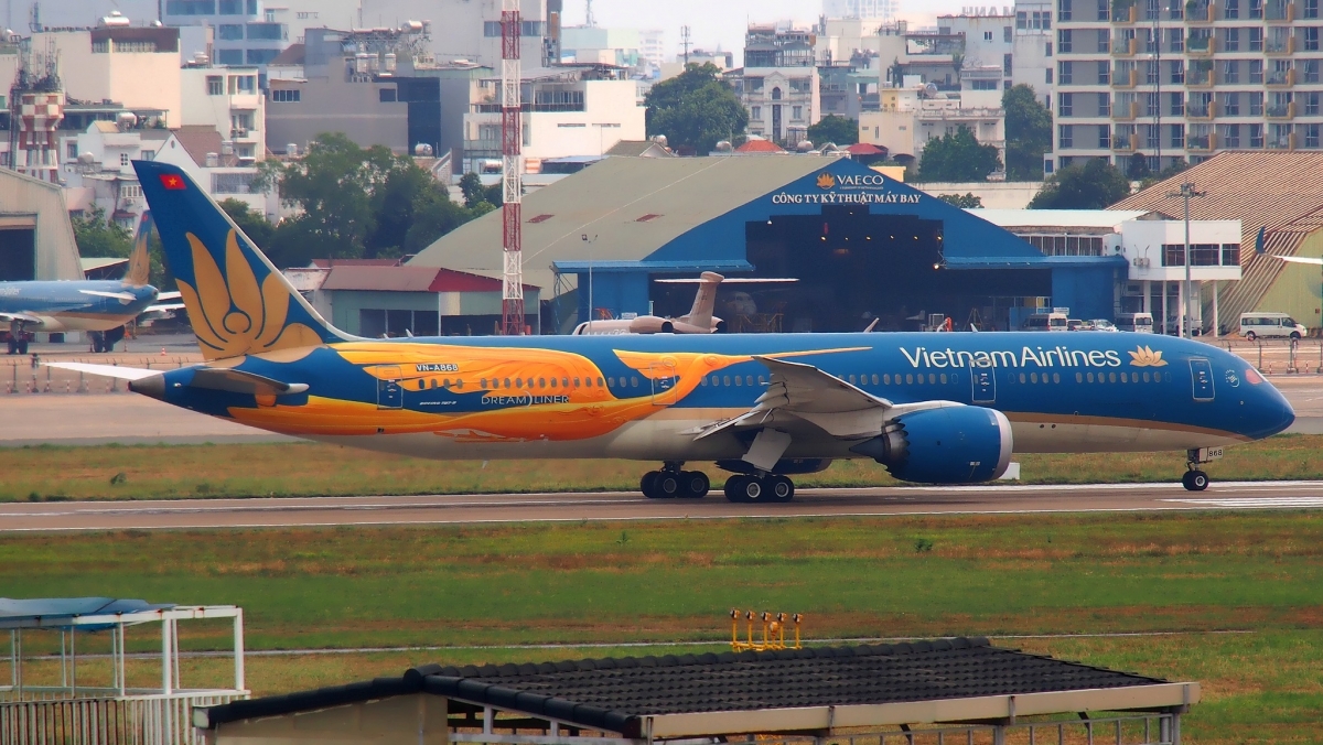 vietnam airlines ra mắt máy bay có hình chim lạc, chào mừng 30 năm thành lập hình ảnh 1 vietnam airlines ra mat may bay co hinh chim lac, chao mung 30 nam thanh lap hinh anh 1