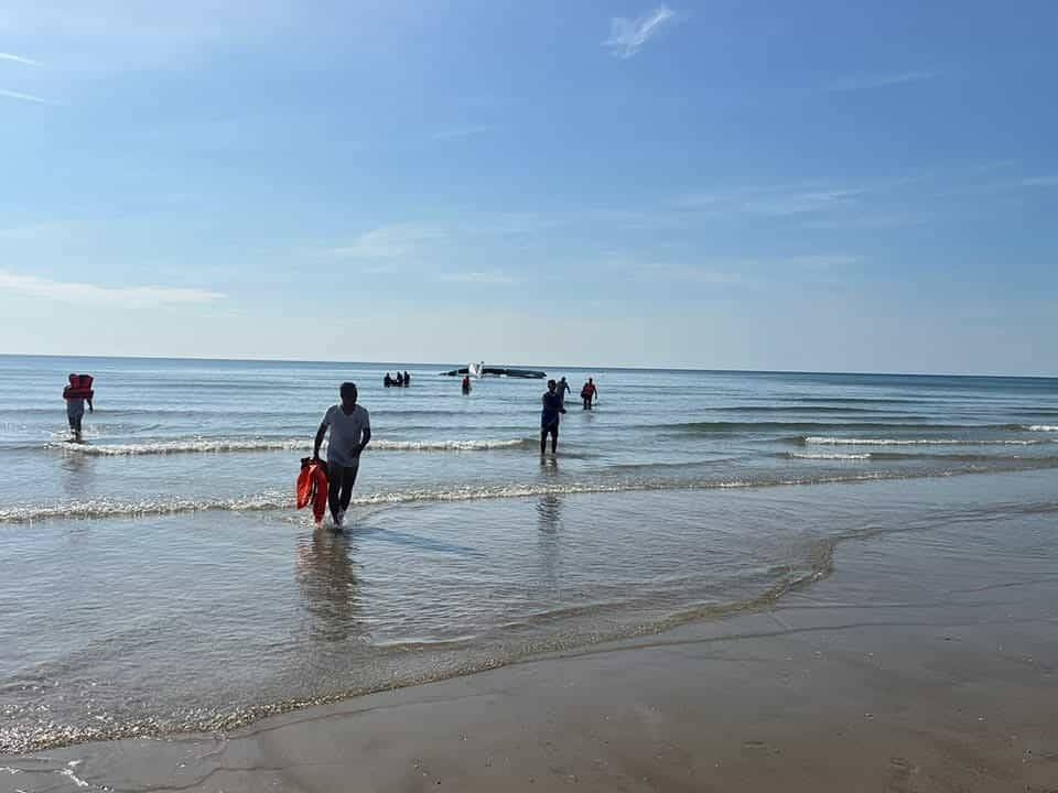 Rơi máy bay huấn luyện nhảy dù ở Huahin (Thái Lan), 6 cảnh sát thiệt mạng