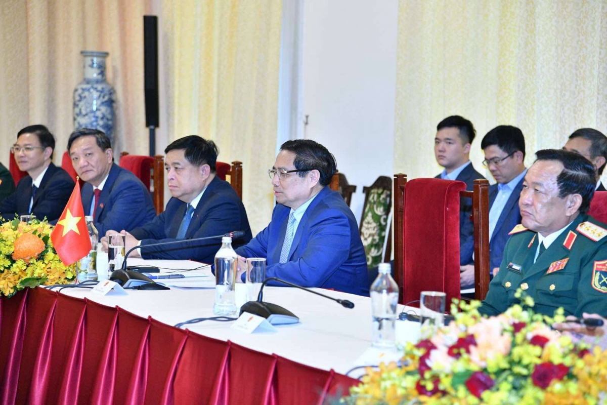 thủ tướng phạm minh chính tiếp tổng bí thư lào thongloun sisoulith hình ảnh 3 thu tuong pham minh chinh tiep tong bi thu lao thongloun sisoulith hinh anh 3