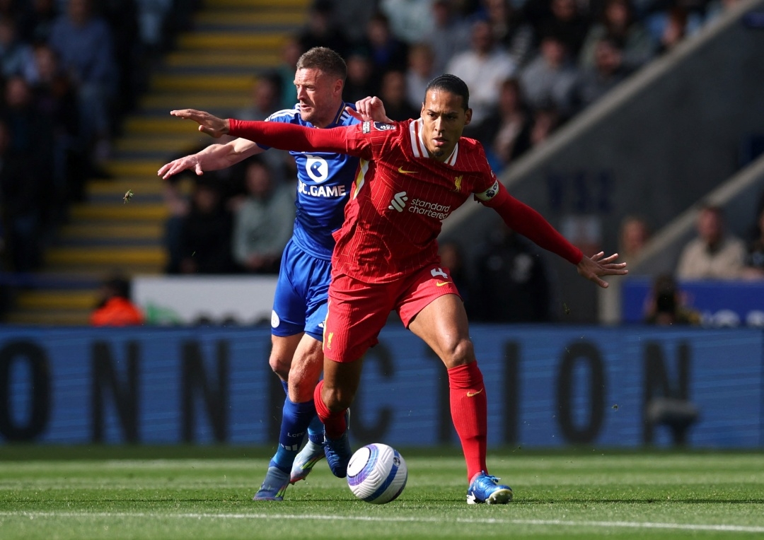 ket qua vong 33 ngoai hang anh dem 20 4 liverpool nhoc nhan vuot ai leicester hinh anh 1