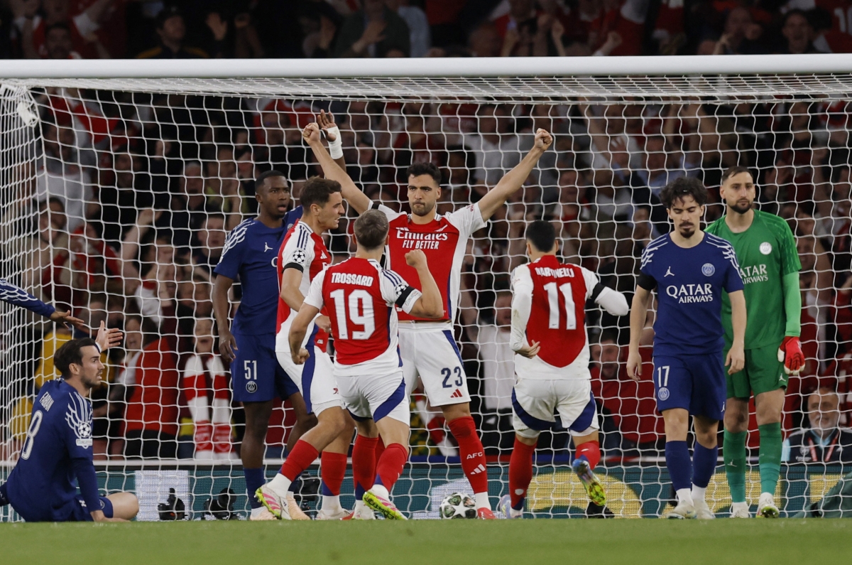 kết quả bán kết cúp c1 châu Âu hôm nay 30 4 psg hạ gục arsenal tại emirates hình ảnh 22 ket qua ban ket cup c1 chau Au hom nay 30 4 psg ha guc arsenal tai emirates hinh anh 22